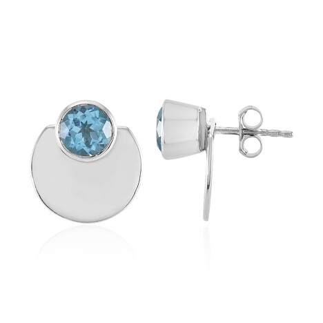 Marambaia Topaz Silver Earrings (de Melo)