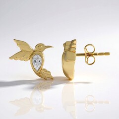 Orecchini in argento con Zircone