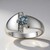 Anello in argento con Tanzanite (non riscaldata) (Pallanova)