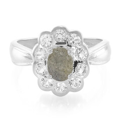 Bague en argent et Labradorite