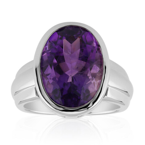 Sambia-Amethyst-Silberring (Pallanova)