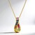 Collana in oro con Zaffiro Fancy (CIRARI)