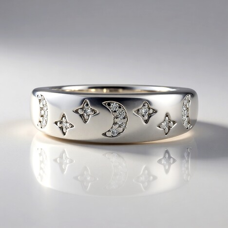 Anello in argento con Zircone