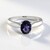 Anello in argento con Iolite