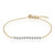 VS1 (G) Brillant-Silberarmband (Annette)
