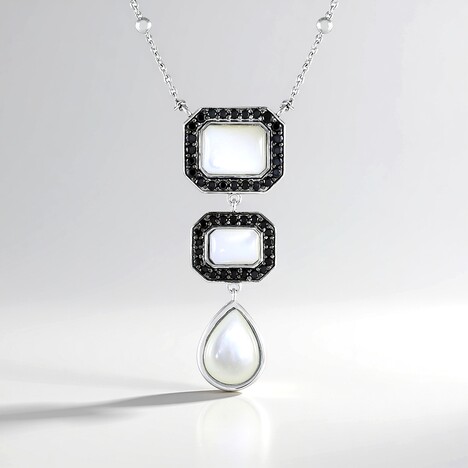 Collana in argento con Madreperla (Dallas Prince Designs)
