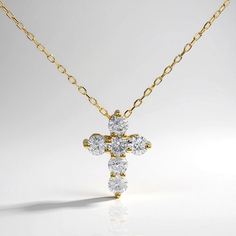 Collana in oro con Diamante I1 (H) (CIRARI)