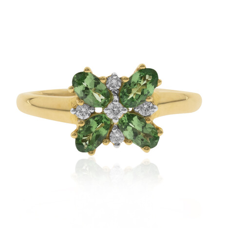 AAA-Tsavorit-Goldring