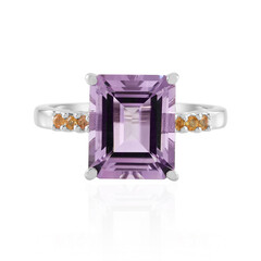 Lavendel-Amethyst-Silberring