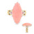 Pinkfarbener Chalzedon-Silberring (Gems en Vogue)