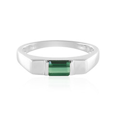 Anello in oro con Tormalina Verde di Benedito (Adela Gold)