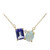 14K AAA Tanzanite Gold Necklace (CIRARI)