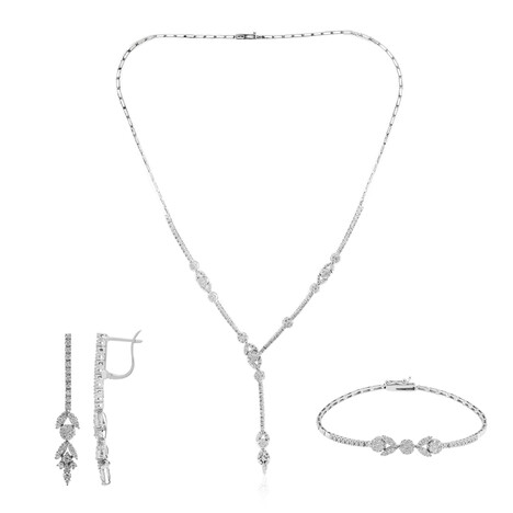 Set en oro con Diamante VVS1 (G) (Annette)