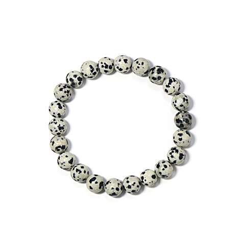 Bracciale con Diaspro Dalmata