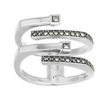 Bague en argent et Marcassite