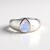 Anello in argento con Opale di Welo