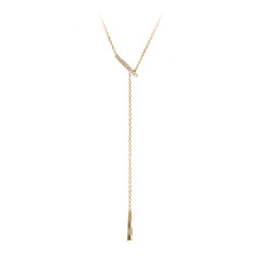 Collar en oro con Diamante SI1 (H)