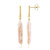 Keshi pearl Silver Earrings (TPC)
