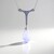 Collana in argento con Pietra di Luna Blu (KM by Juwelo)