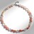 Collana in argento con Quarzo Bianco