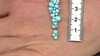 Collar en plata con Turquesa bella durmiente (Dallas Prince Designs)