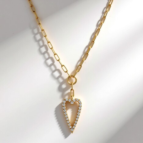 Collana in oro con Diamante SI1 (H) (CIRARI)