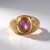 Bague en argent et Pierre de lune chocolat (KM by Juwelo)