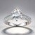 Anello in argento con Topazio Bianco