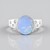 Anello in argento con Opale di Welo