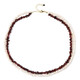 Collana in argento con Granato Mozambico
