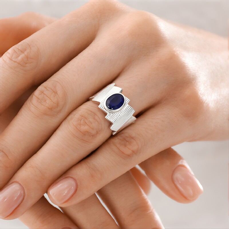 Bague en argent et Opale Mezezo (de Melo)