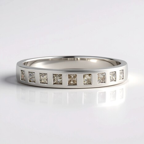 Anello in oro con Diamante Cioccolato I2