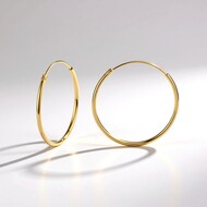 Zilveren oorbellen (MONOSONO COLLECTION)