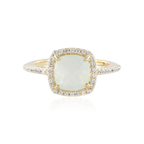 Paraiba-Opal-Silberring