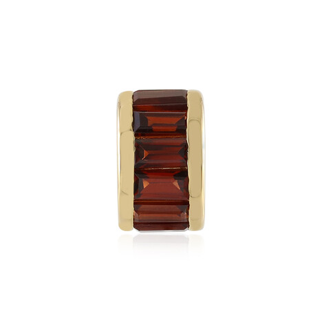 Mosambik-Granat-Silberanhänger (MONOSONO COLLECTION)