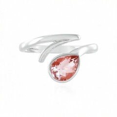 Anello in oro con Morganite del Madagascar AAA
