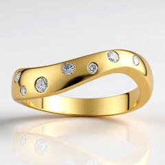 Anello in oro con Diamante SI1 (G)