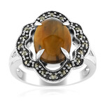 Tigerauge-Silberring (Annette classic)