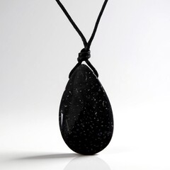 Collana con Legno di Palma Pietrificato (Bali Barong)
