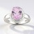 Anello in argento con Kunzite (Pallanova)