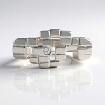 Anello in argento con Zircone (MONOSONO COLLECTION)