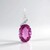 Ciondolo in argento con Fluorite Rosa