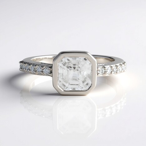 Anello in argento con Zircone