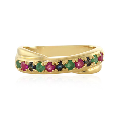 Anello in argento con Smeraldo Socoto