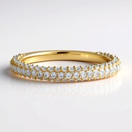 Zircon Silver Ring