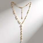 Collar en plata con Perla blanca Freshwater (Adela Silber)