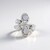 Anello in argento con Opale Australiano