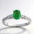 Anello in oro con Smeraldo Zambia AAA (CIRARI)