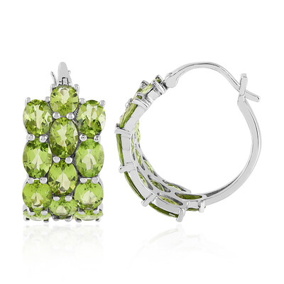 Orecchini in argento con Peridoto Arizona
