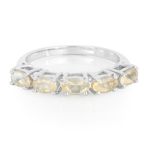 Mondschimmer-Sonnenstein-Silberring